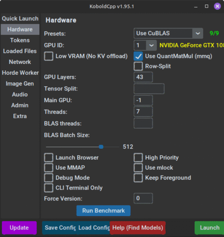 Optimizing KoboldCpp For Roleplaying With AI