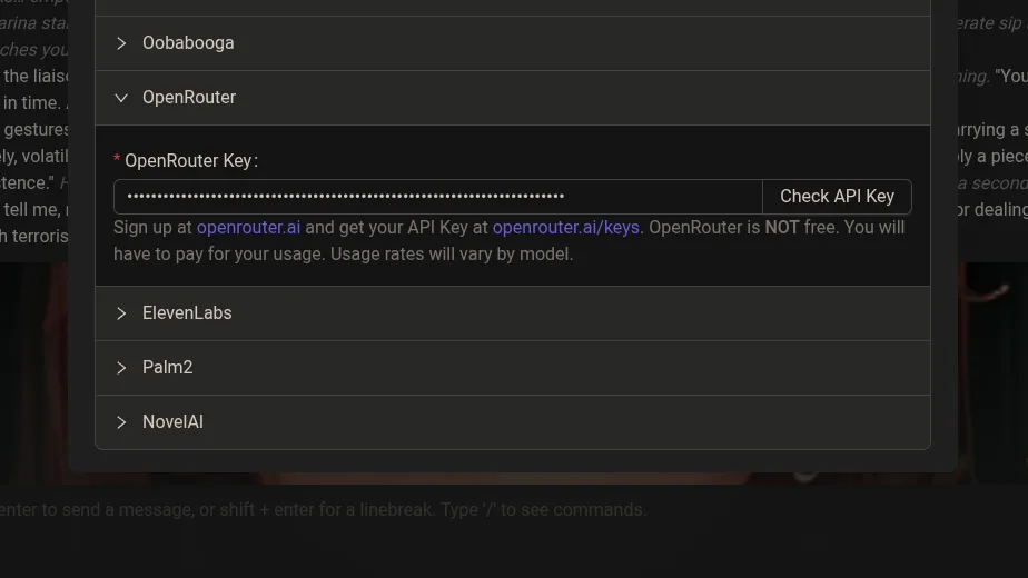 OpenRouter Proxy Setup On Chub