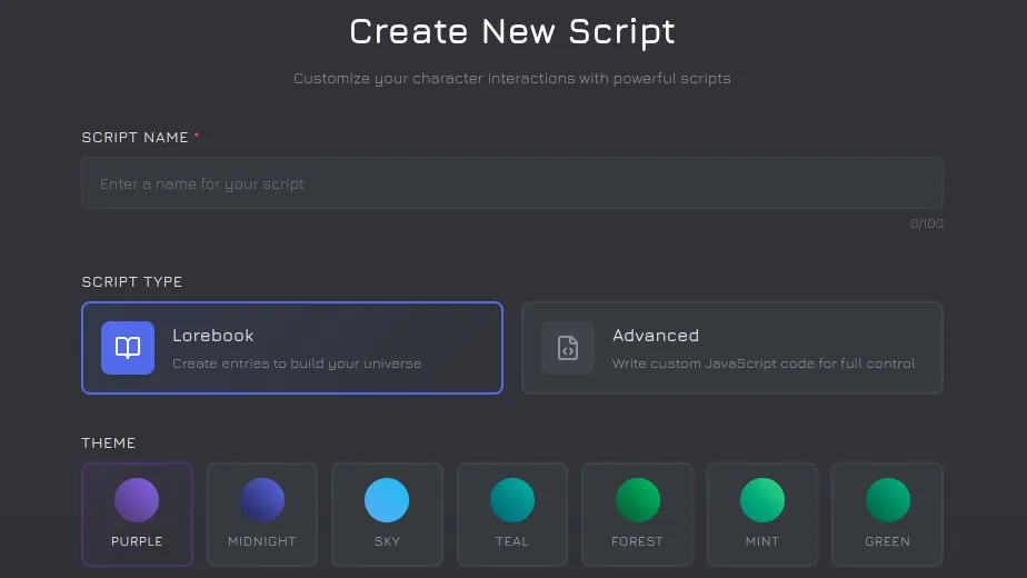 JanitorAI Scripts Feature