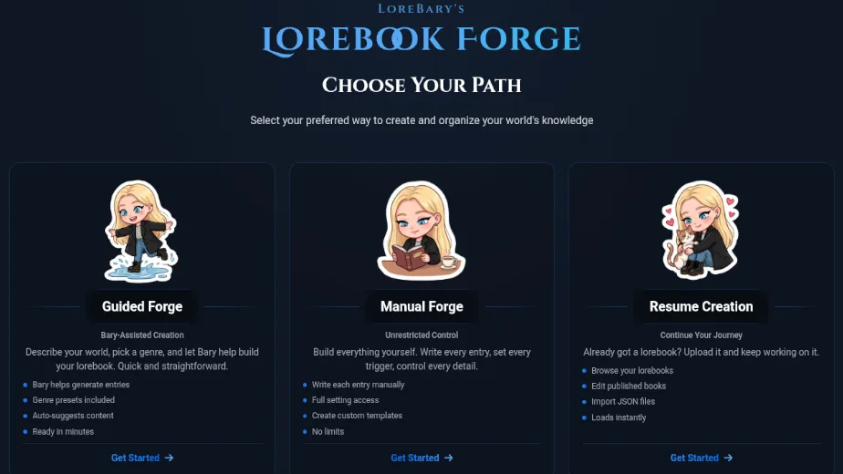 LoreBary's Lorebook And Plugin AI Assisted Creator